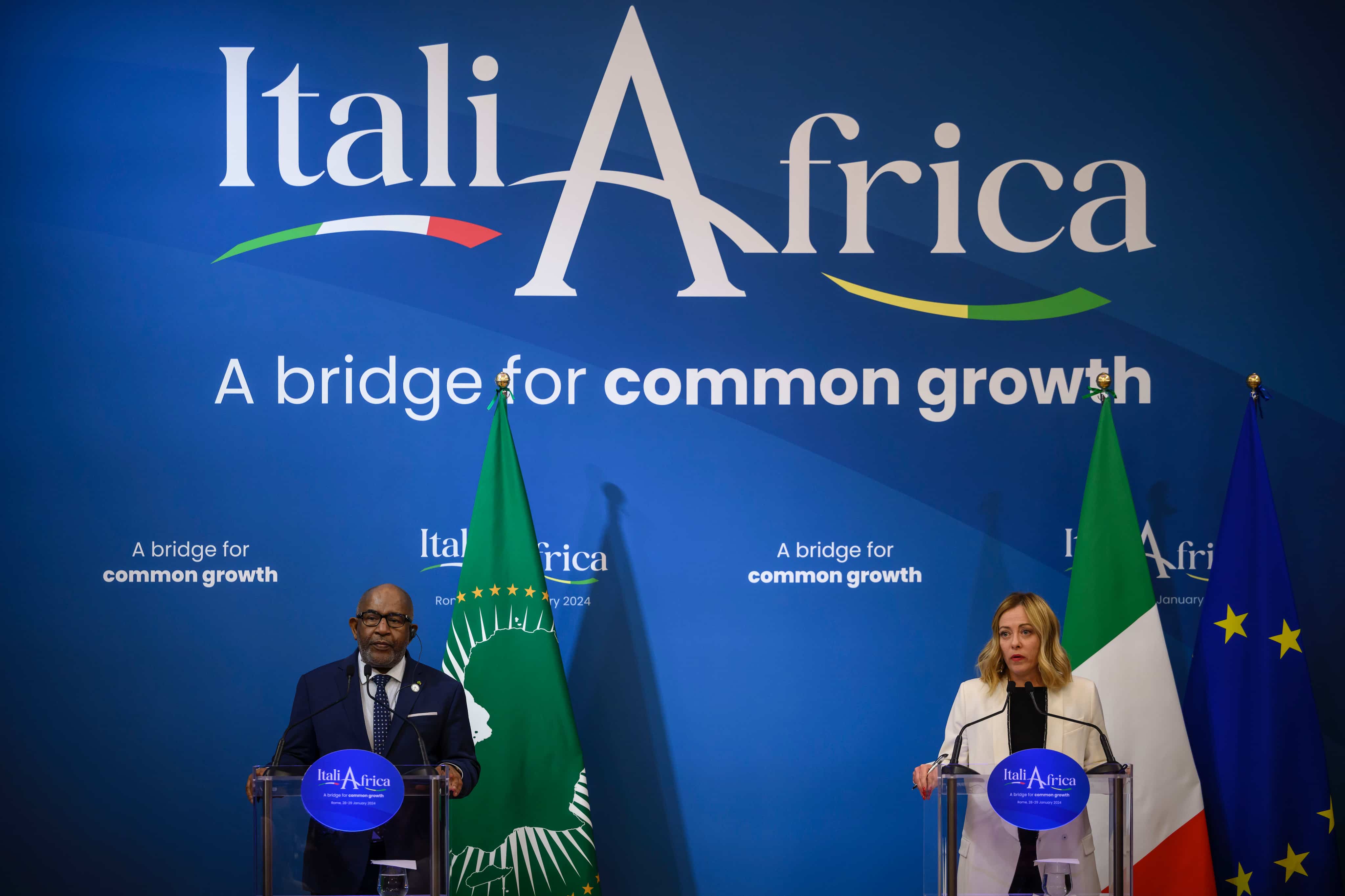 Italy's Meloni Announces Plan to Invest in African Energy, Curb Migration