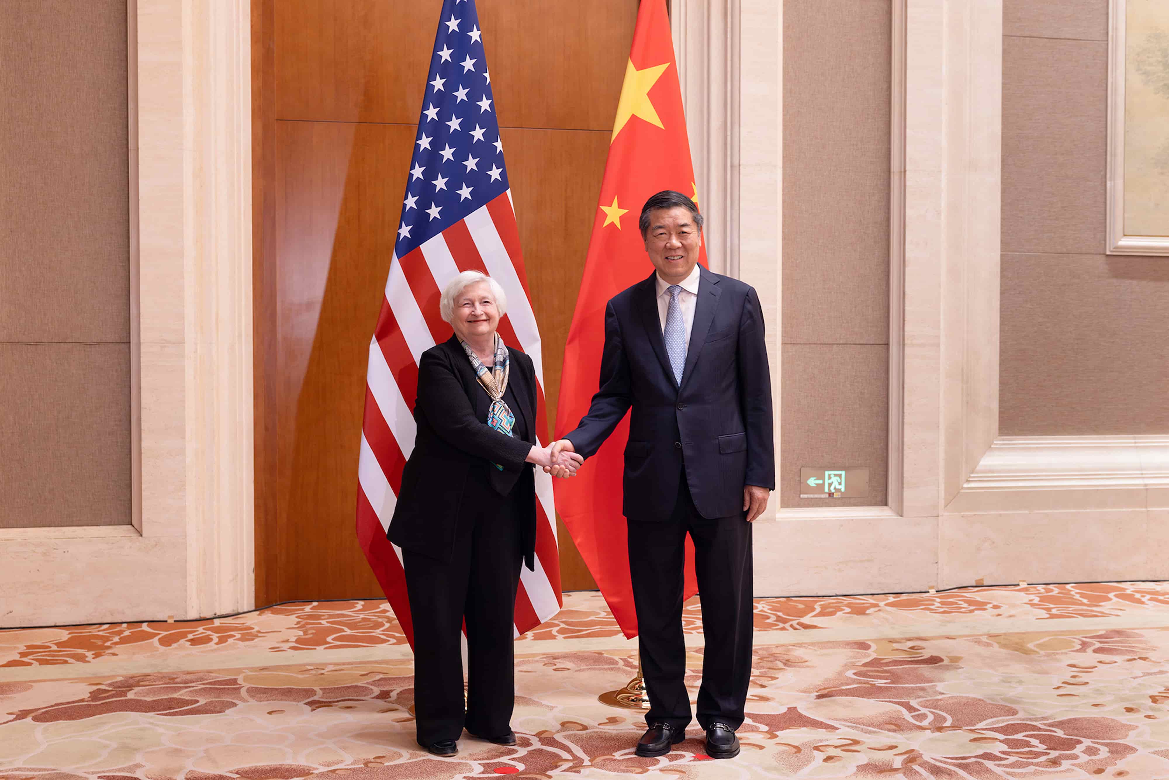 US Treasury's Yellen, Chinese Vice Premier He Set to Meet
