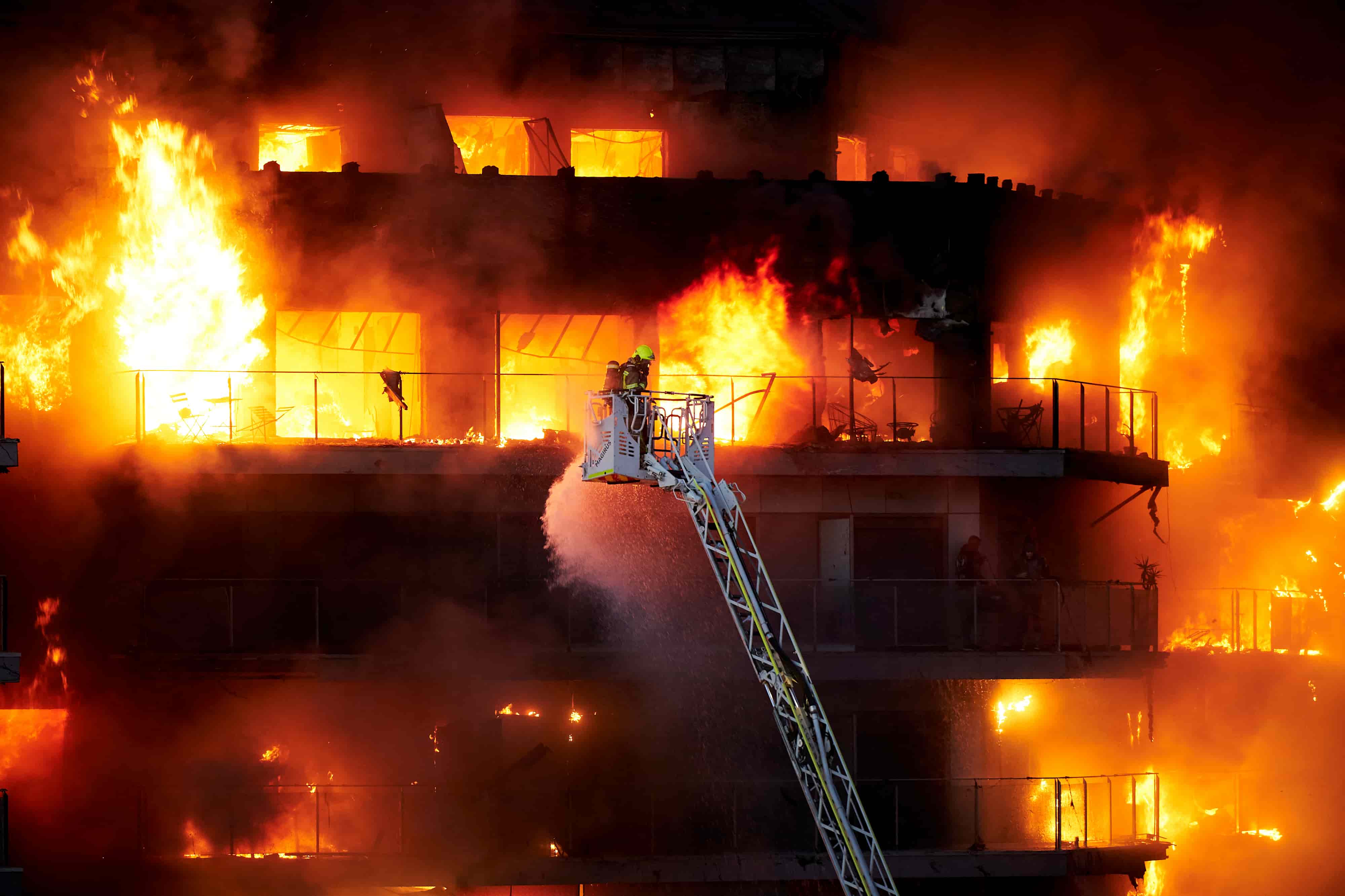 Spain: Deadly Apartment Block Inferno Strikes Valencia
