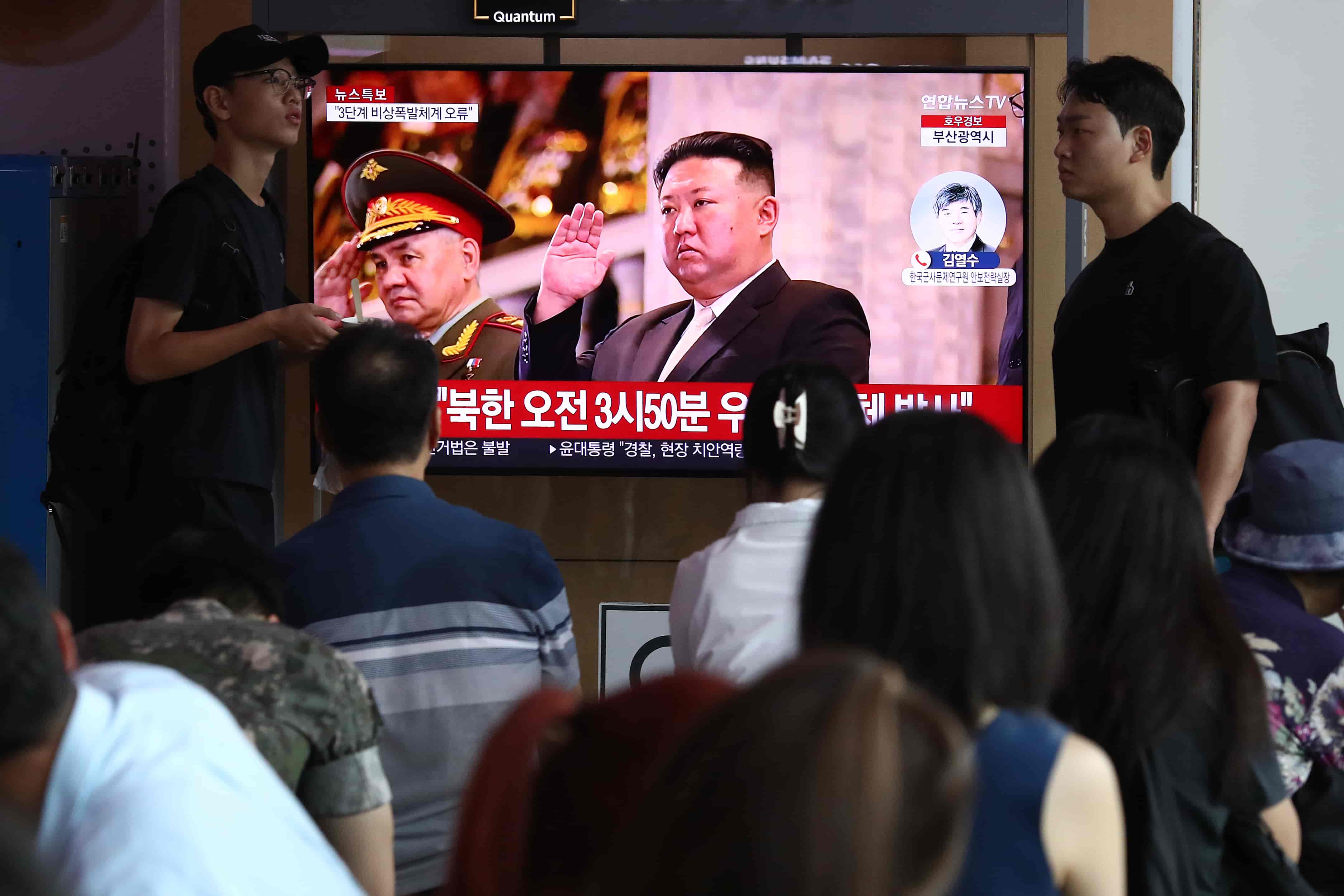 NKorea: Kim Jong Un Leads Artillery Drills