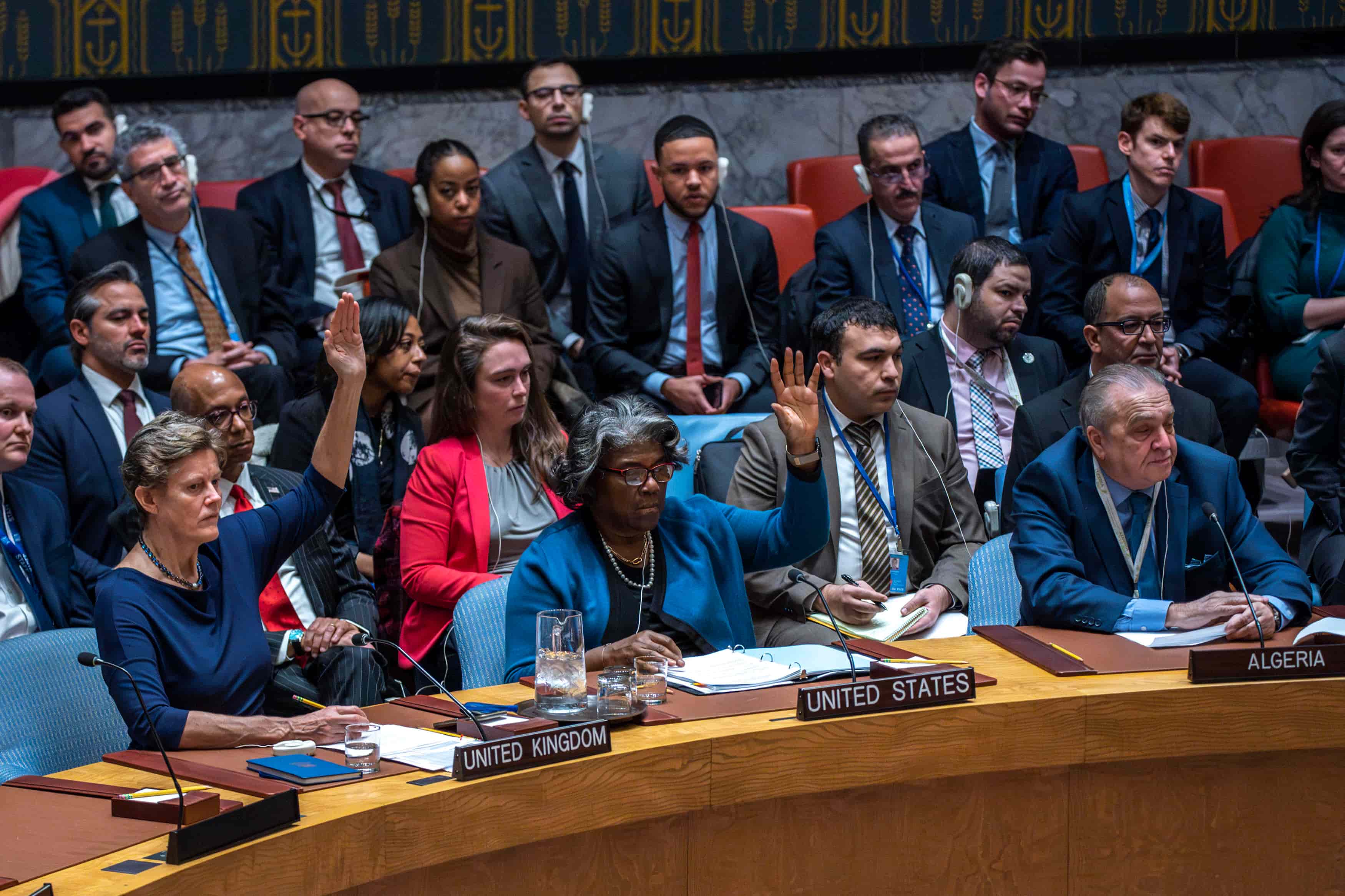 China, Russia Veto Draft UNSC Resolution on Gaza Cease-Fire