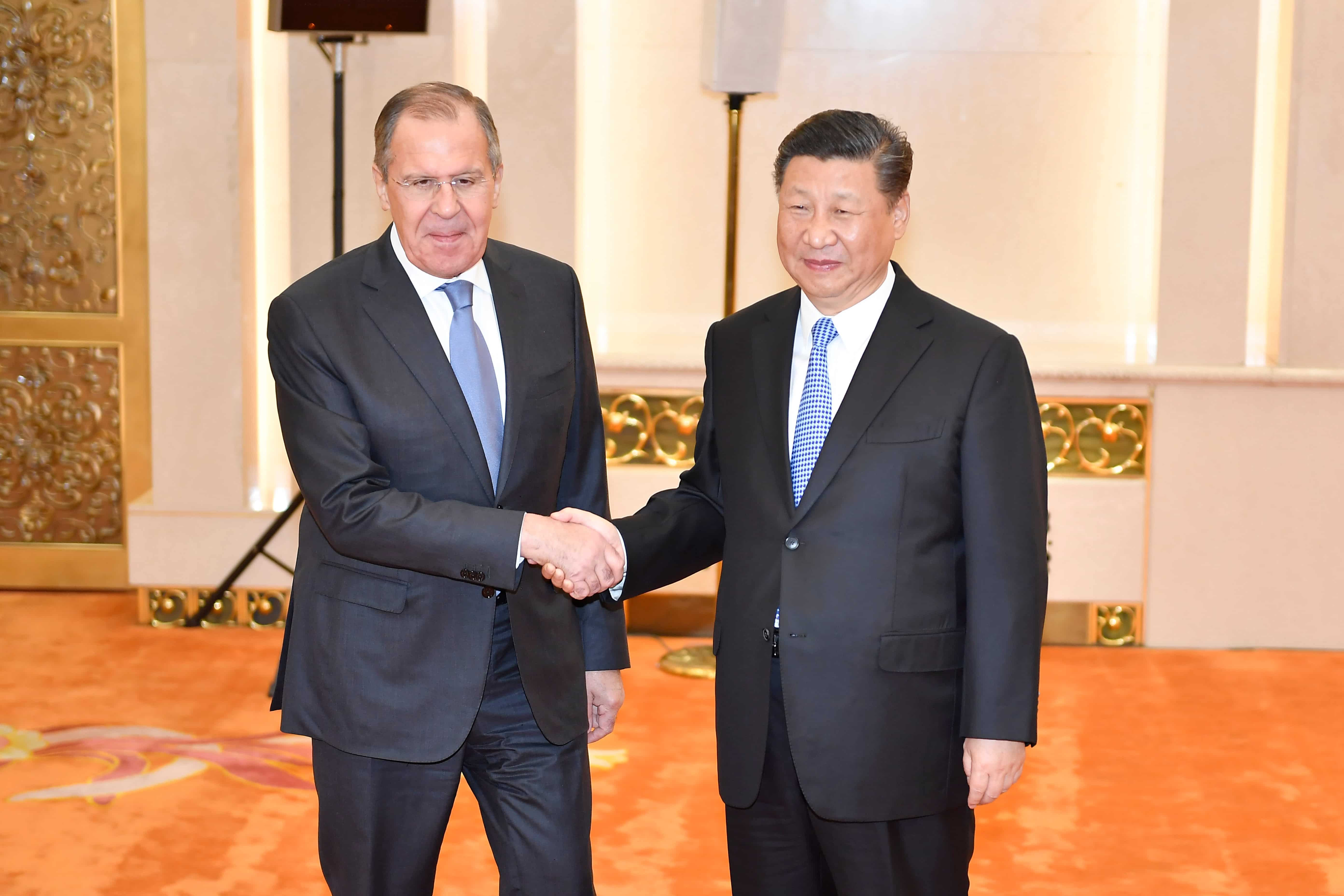 Russia's Lavrov Meets China's Xi in Beijing