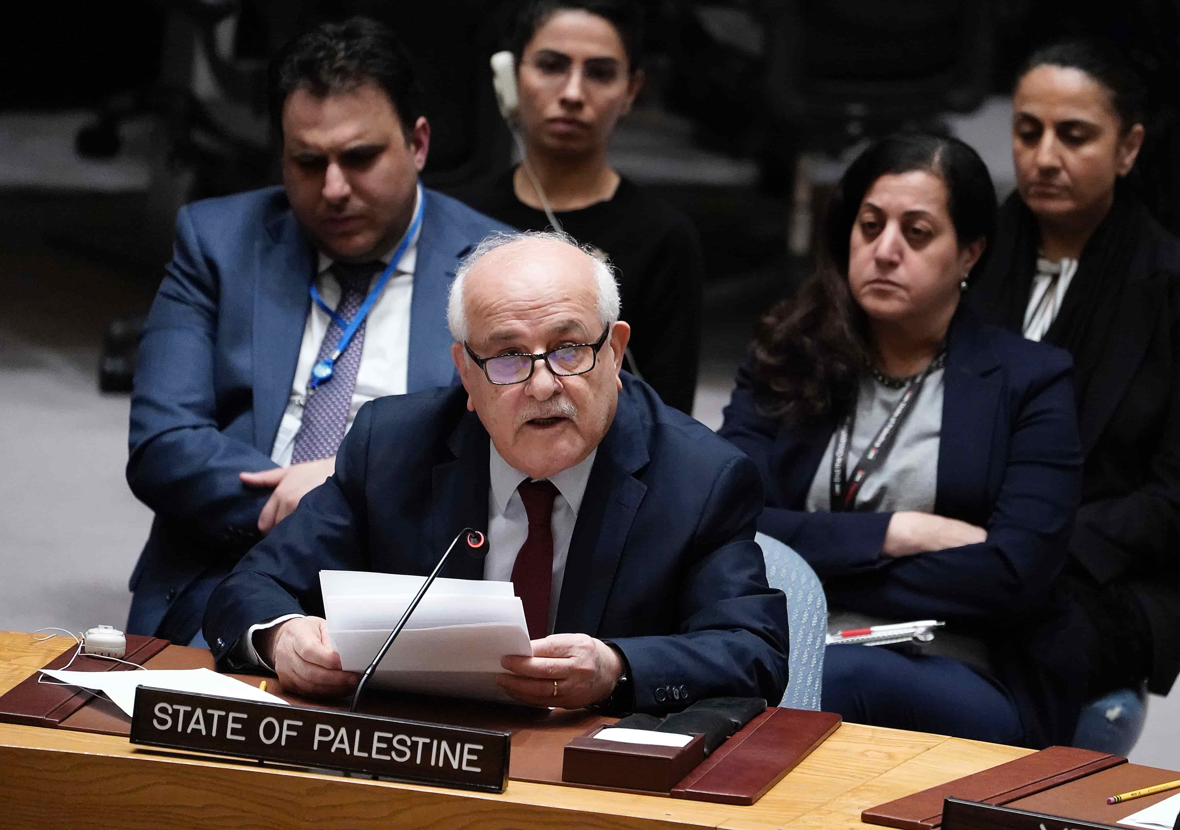 UNSC Expected to Vote on Palestinian Membership